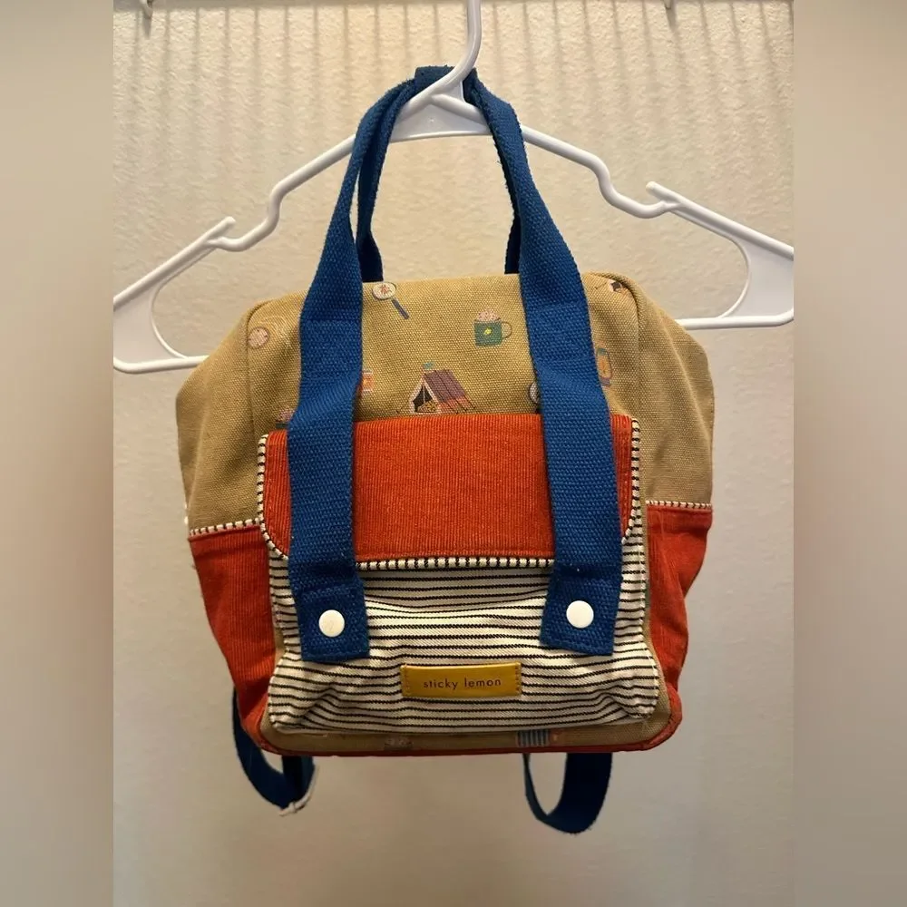 STICKY LEMON SMALL BACKPACK, SPECIAL EDITION CORDUROY COLLECTION